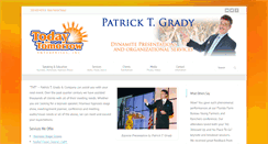 Desktop Screenshot of patricktgrady.com
